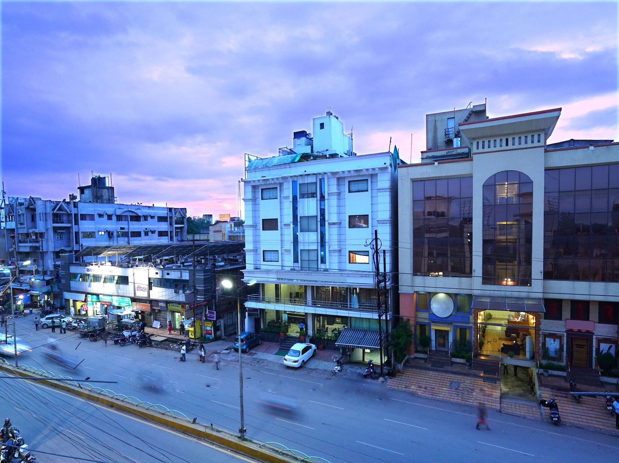 Oyo 6449 Hotel Satlaj Rāipur Exterior foto